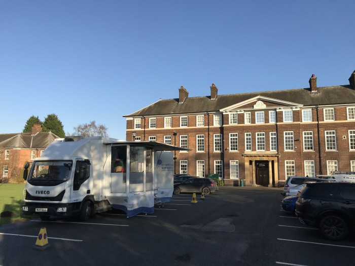 Socially Distanced Sales Visits with the Whitley Demonstration Truck